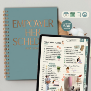 2026 Hyperlinked Digital Planner – 530 Pages | Daily, Weekly & Monthly Layouts | GoodNotes & iPad Planner with Calendar Sync | Monday & Sunday Start